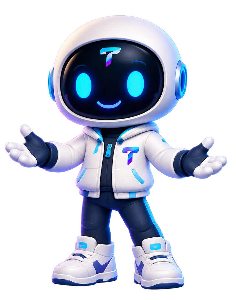 Mike, the official Taleya mascot, welcoming you